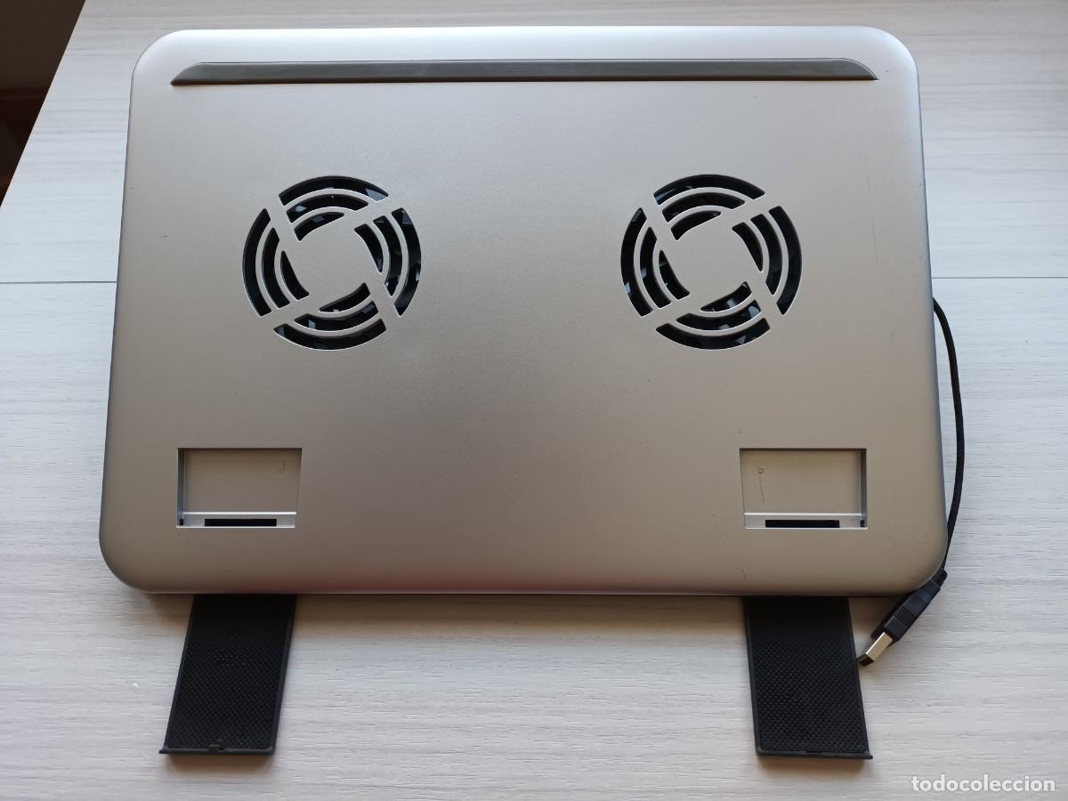 Segunda mano: Soporte Port&aacute;til Laptop con Ventilador USB. 25x35