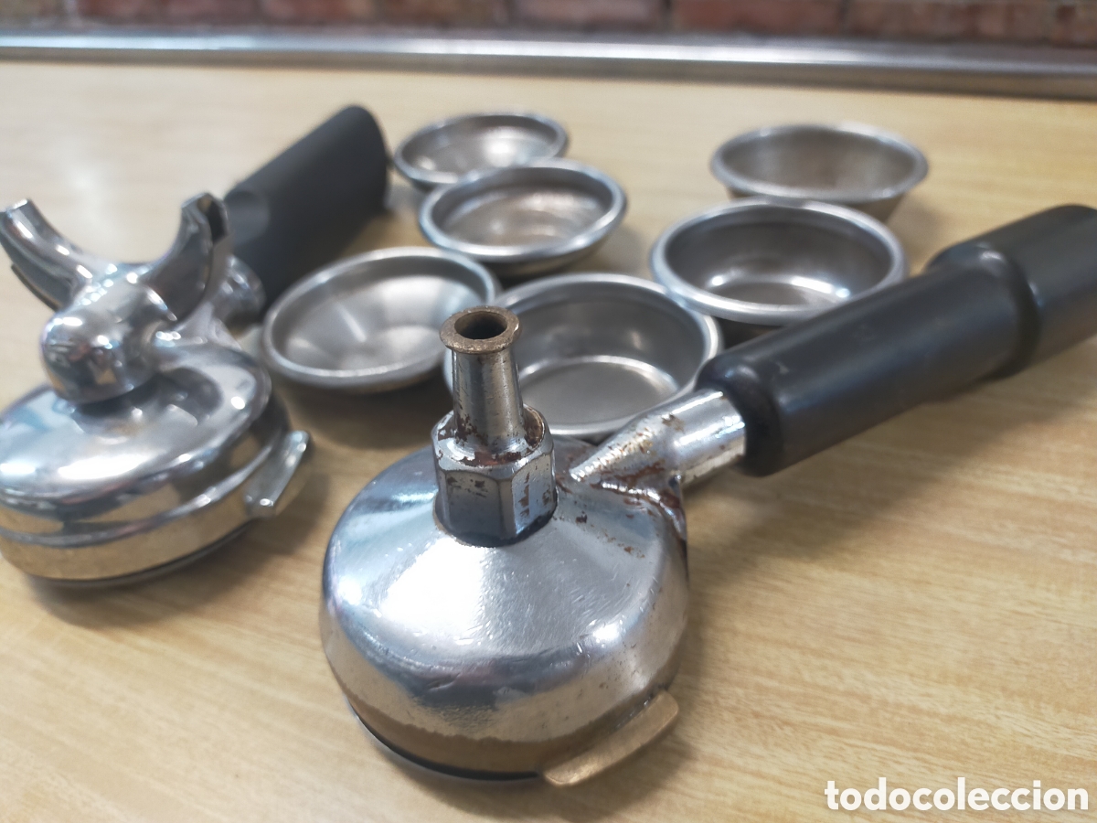 Segunda mano: 8 filtros cafetera + 2 brazos de 1 y 2 cargas - Foto 2
