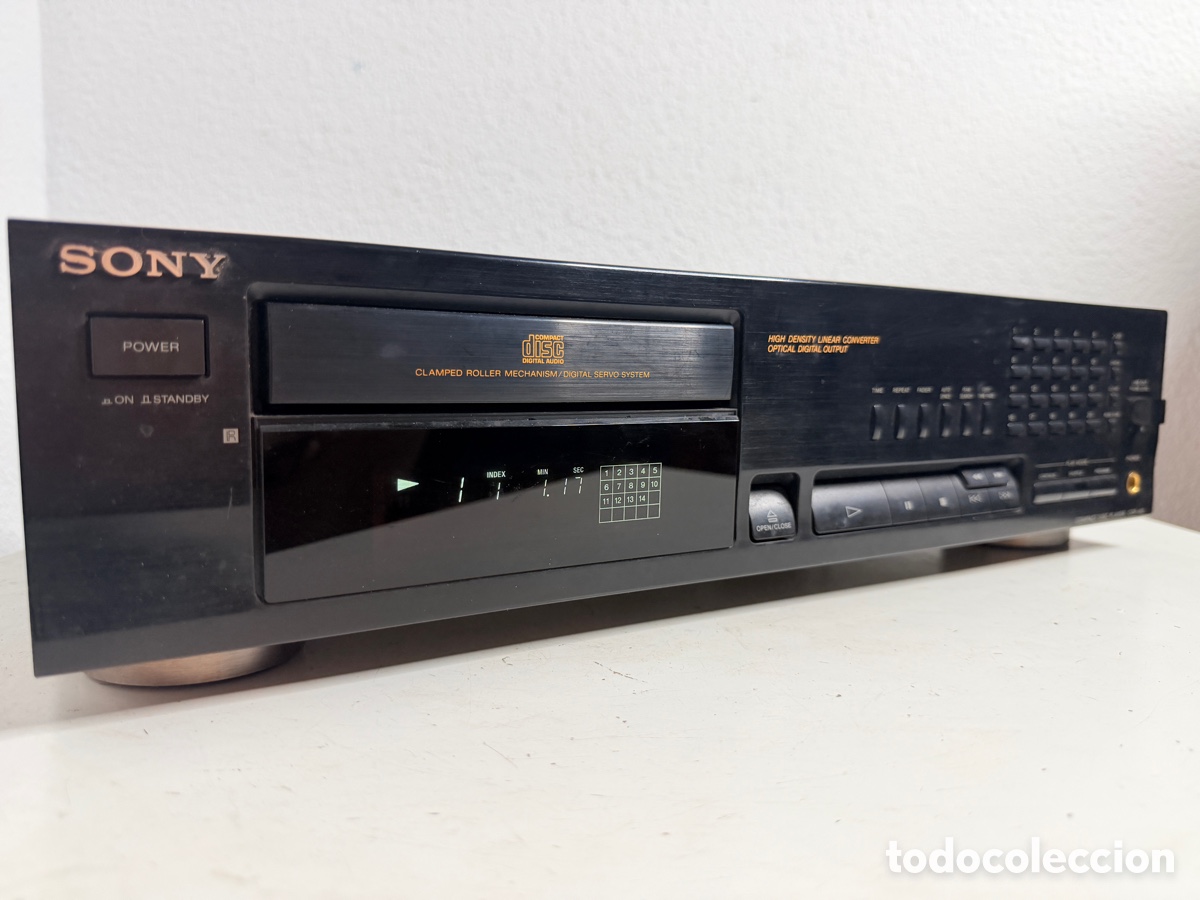 Segunda mano: Sony CDP-461 Compact Disc Player Hifi CD Player Vintage Funciona Ok - Foto 8