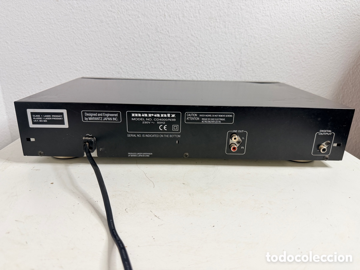 Segunda mano: Marantz CD4000 Compact Disc Player (2002-03) funciona ok - Foto 13