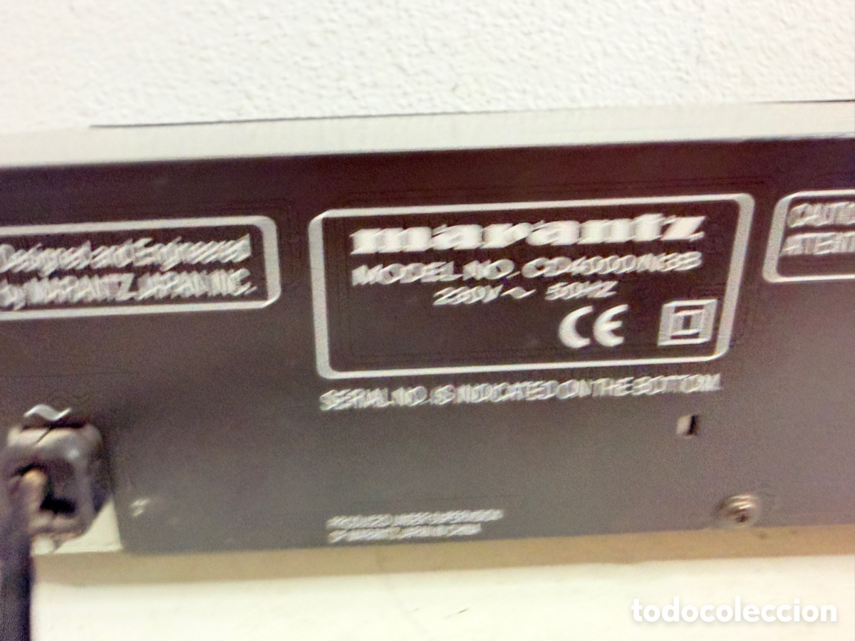 Segunda mano: Marantz CD4000 Compact Disc Player (2002-03) funciona ok - Foto 14