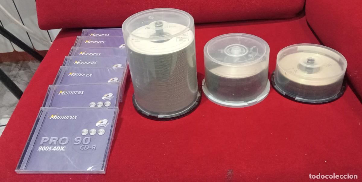 Segunda mano: Pack 180 CD-Rom virgenes Sony-Traxdata-Verbatim