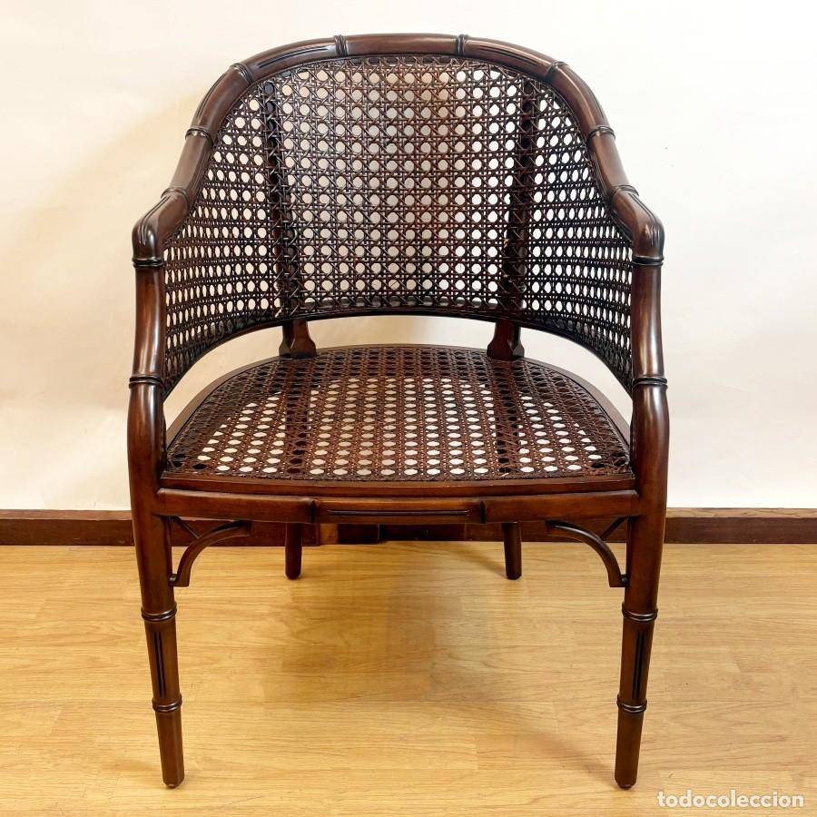 Segunda mano: Sill&oacute;n de Madera y Rejilla