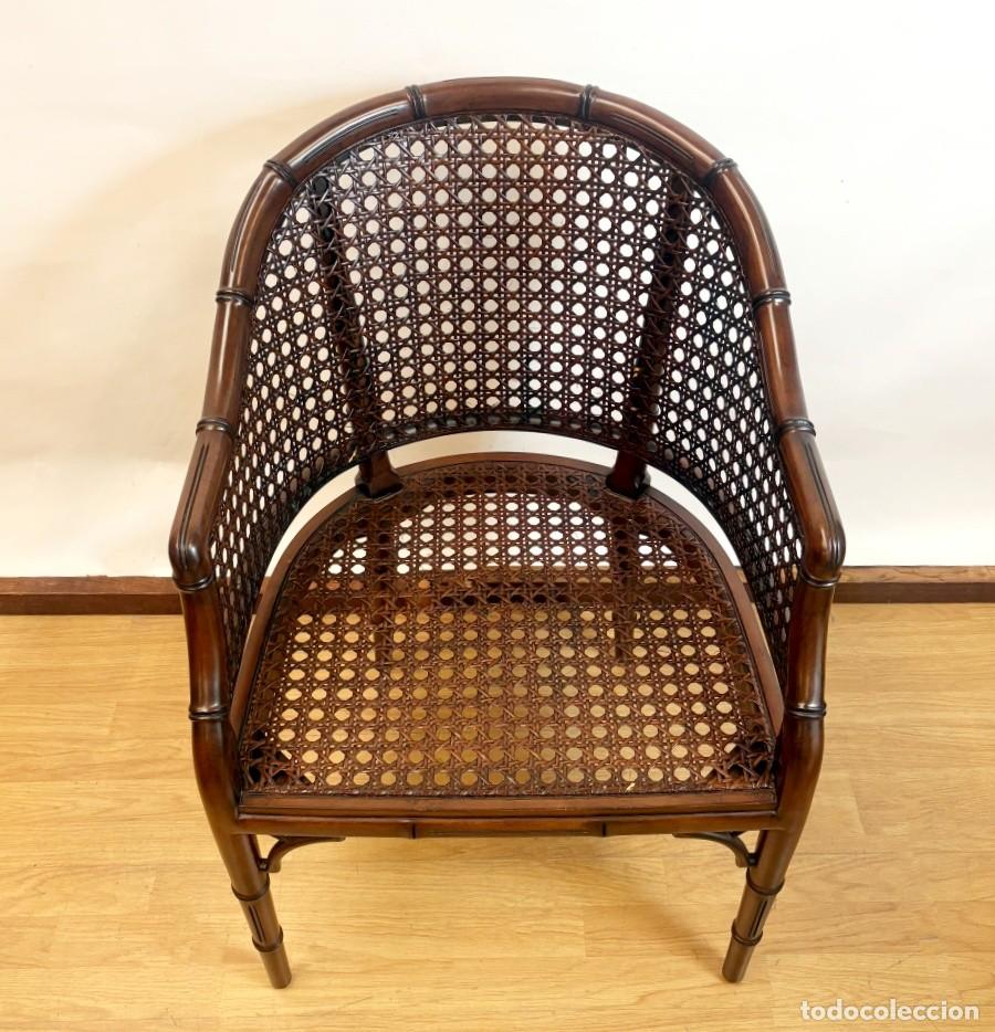 Segunda mano: Sill&oacute;n de Madera y Rejilla - Foto 2
