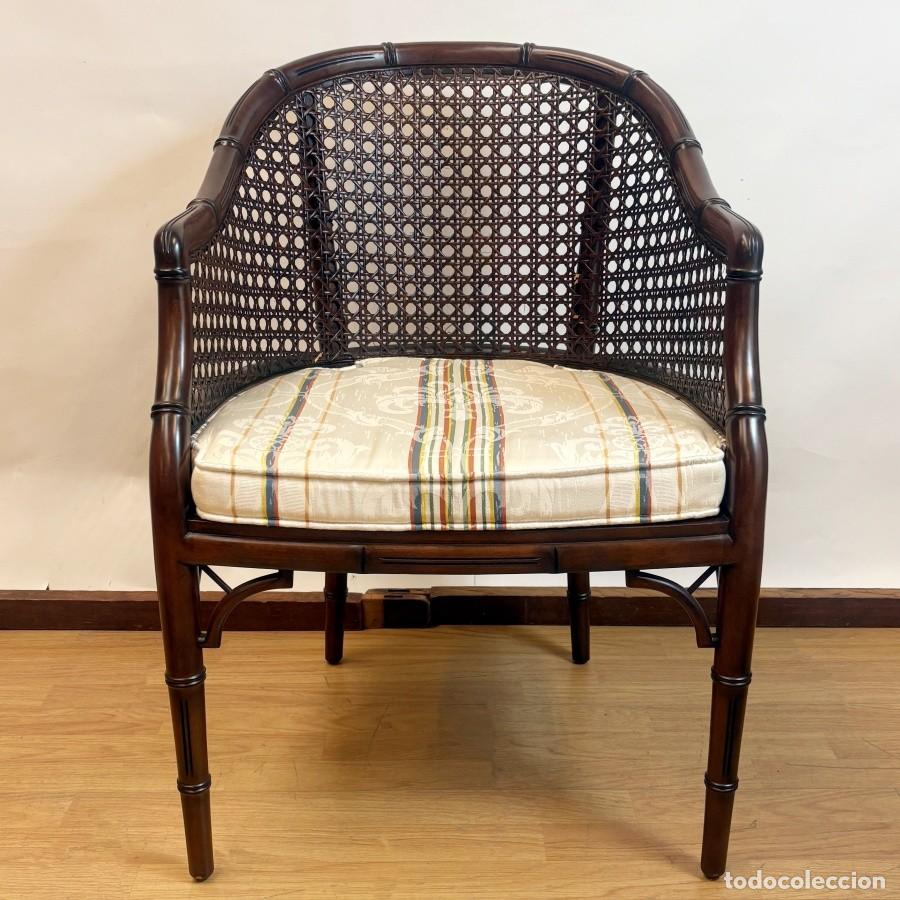 Segunda mano: Sill&oacute;n de Madera y Rejilla - Foto 3