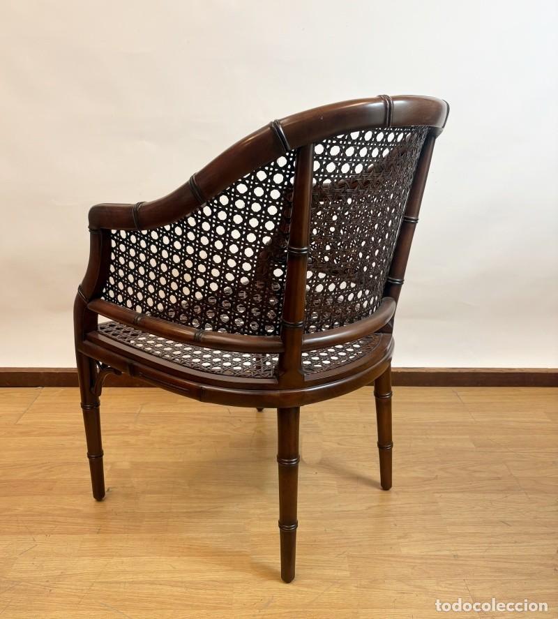 Segunda mano: Sill&oacute;n de Madera y Rejilla - Foto 7