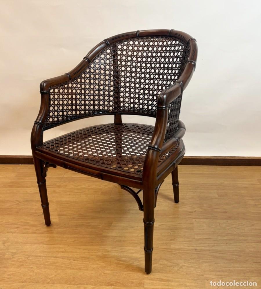 Segunda mano: Sill&oacute;n de Madera y Rejilla - Foto 8