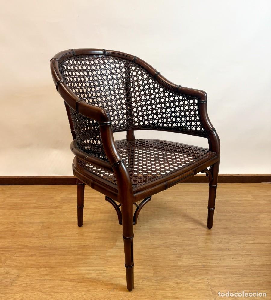 Segunda mano: Sill&oacute;n de Madera y Rejilla - Foto 9