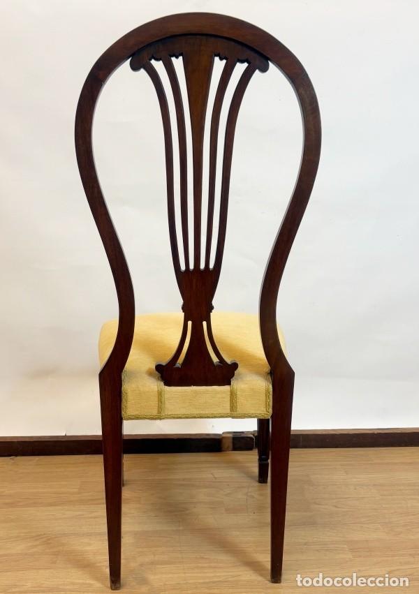 Segunda mano: Lote Cuatro Sillas Cl&aacute;sicas de Madera - Foto 6
