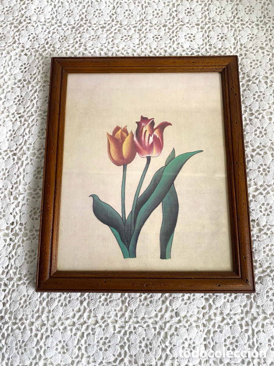 Segunda mano: Cuadro tulipanes pintados - Foto 2