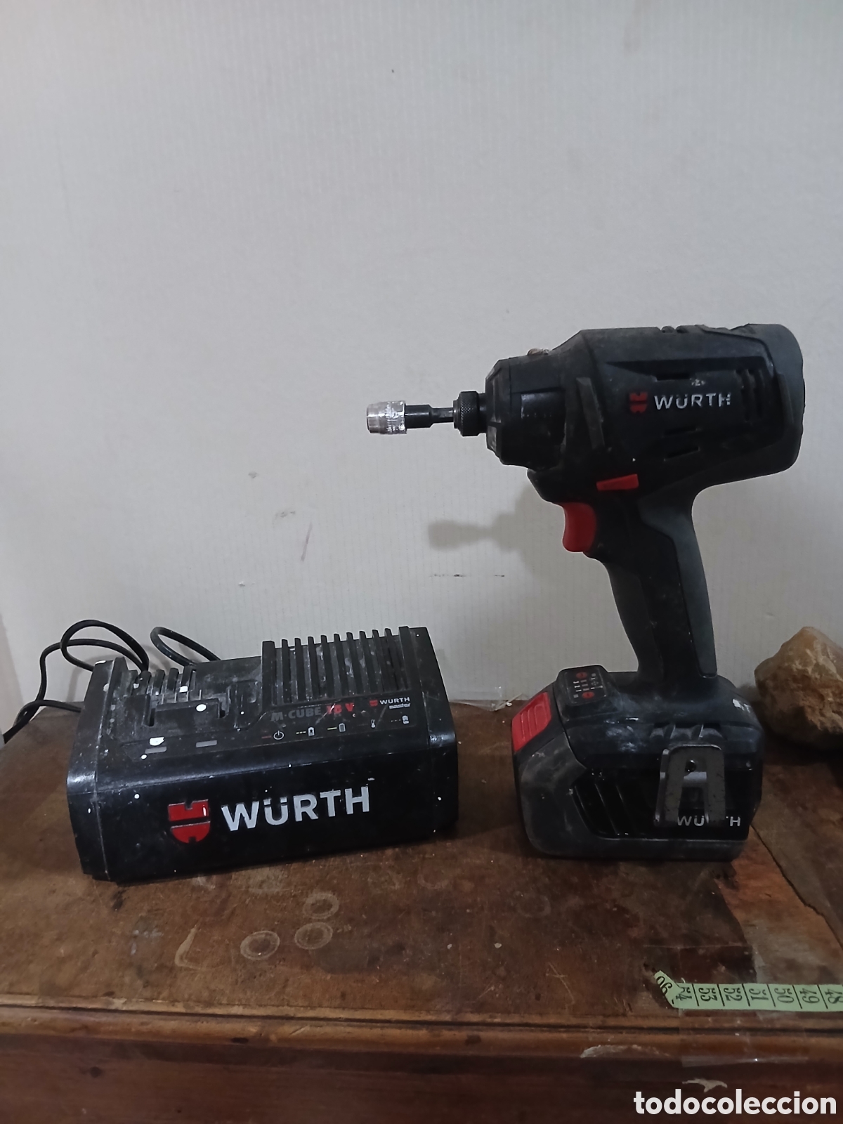 Segunda mano: Atornillador de impacto W&uuml;rth M-Cube 18V + bater&iacute;a + cargador