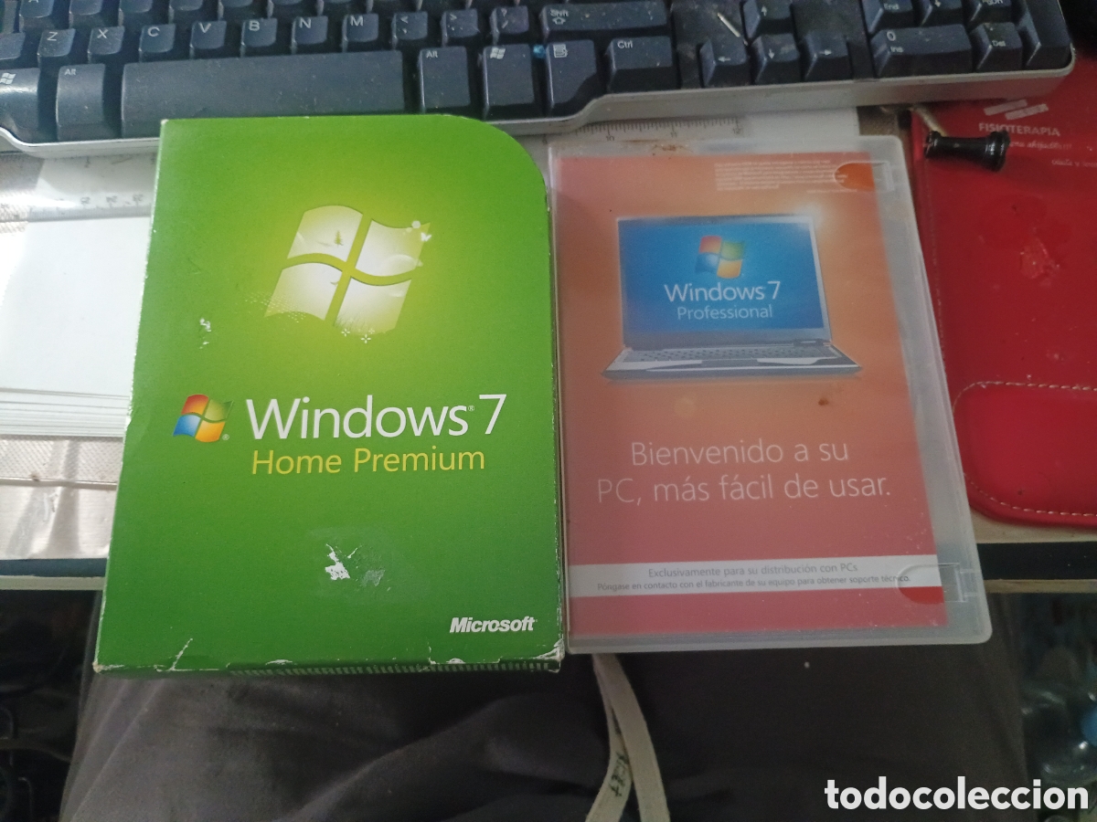 Segunda mano: WINDOWS 7 PROFESSIONAL Y HOME PREMIUN