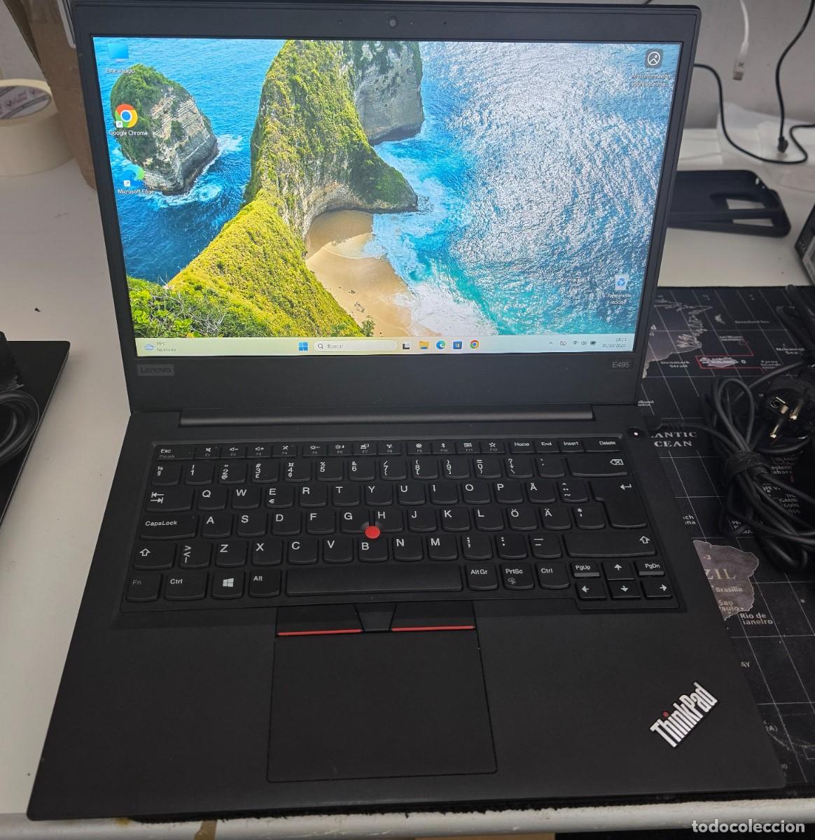 Segunda mano: Lenovo ThinkPad E495 14&rdquo; Ryzen 5 8GB/256GB SSD Grado A