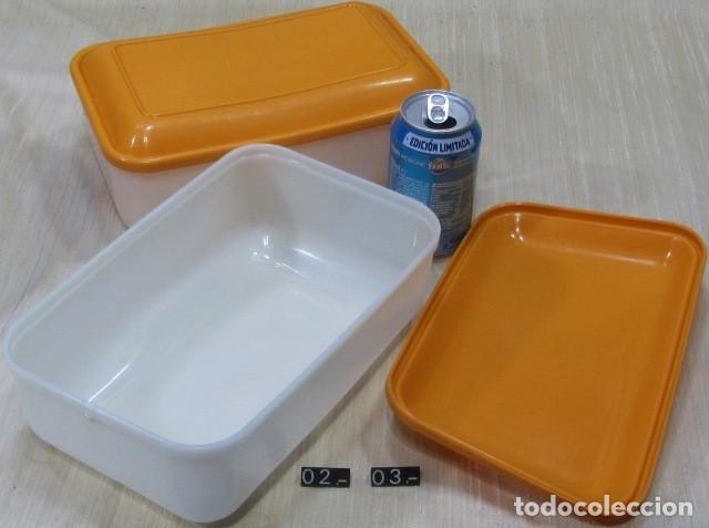 Segunda mano: 2 TUPPERS CAMPING PICNIC