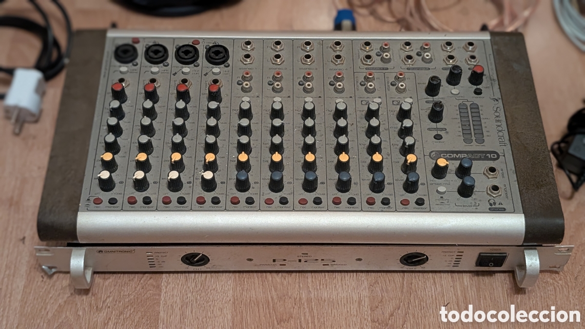 Segunda mano: Mesa de mezclas anal&oacute;gica Soundcraft Compact 10 - Foto 2