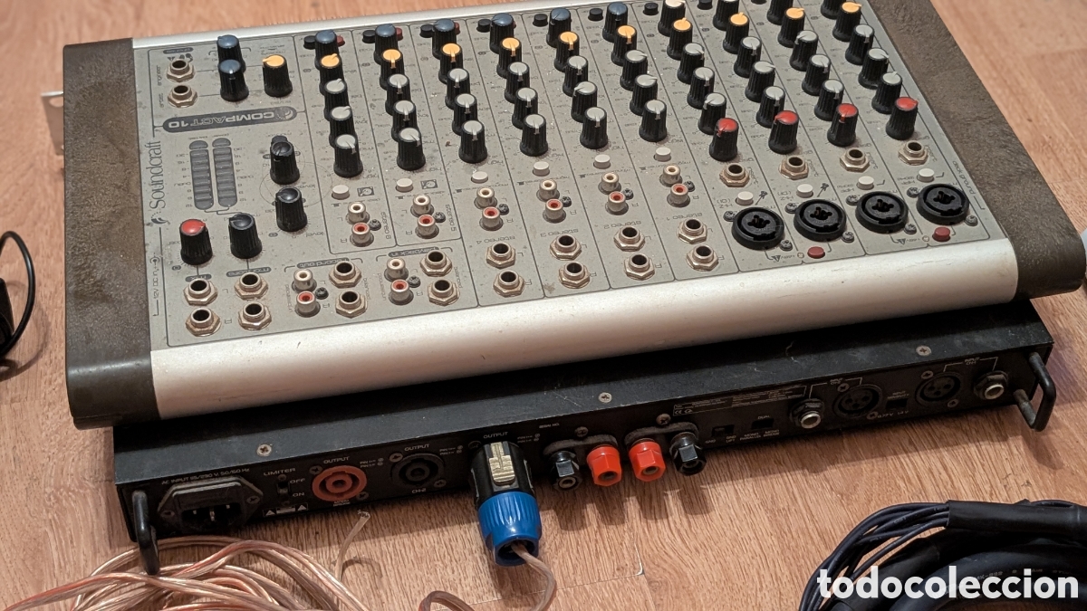 Segunda mano: Mesa de mezclas anal&oacute;gica Soundcraft Compact 10 - Foto 3
