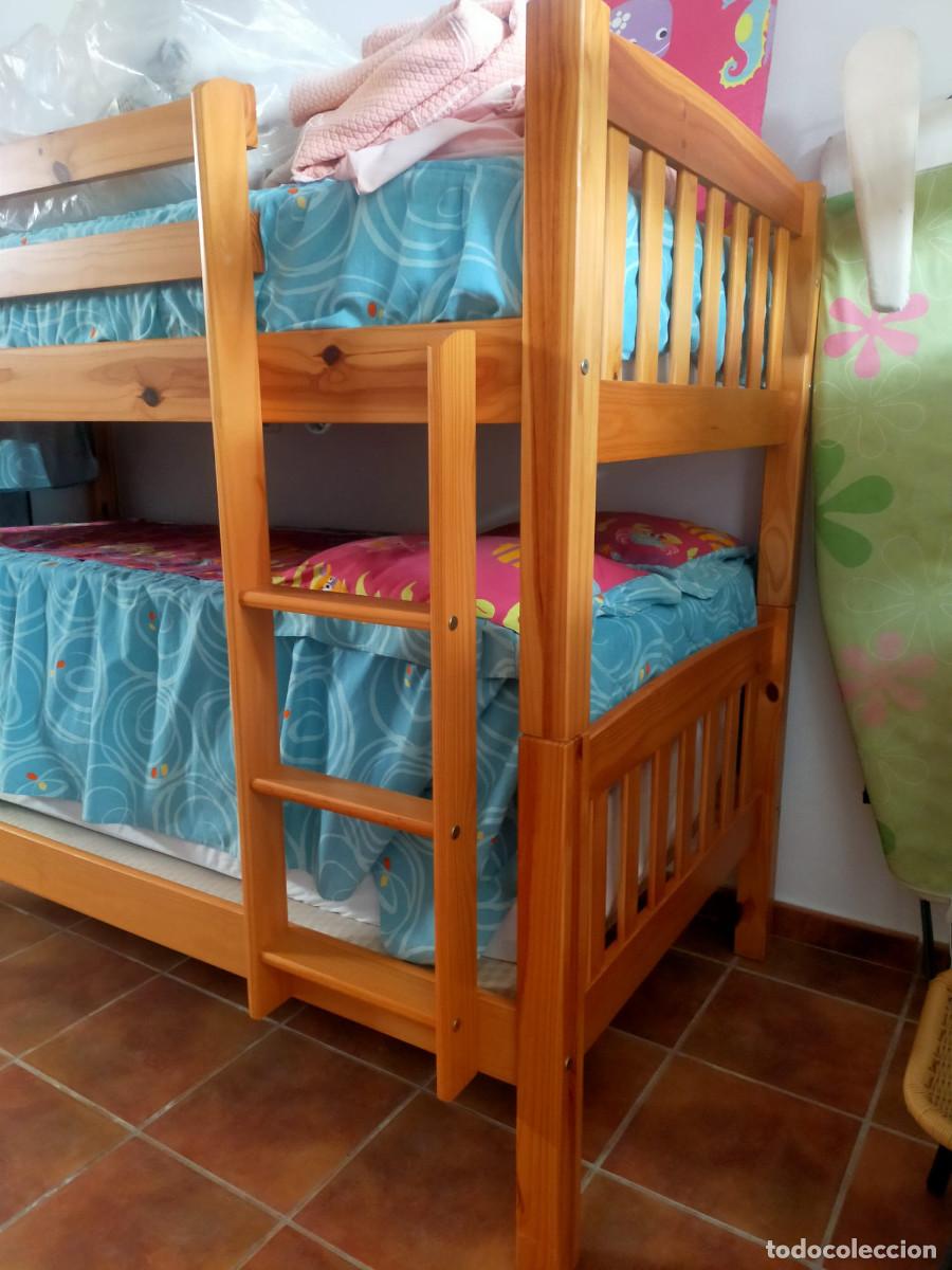 Segunda mano: Litera de pino - Madera maciza - Foto 2