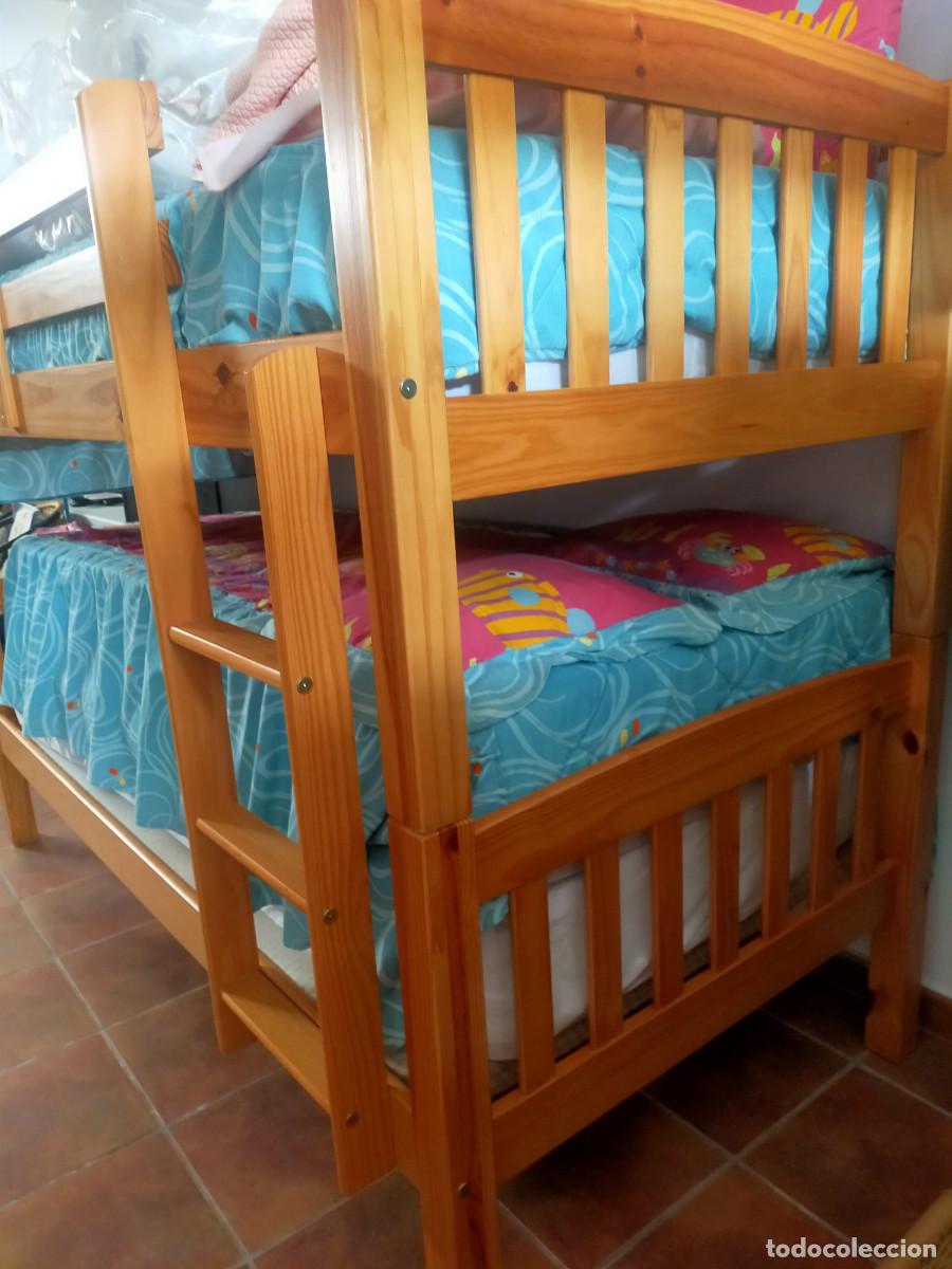 Segunda mano: Litera de pino - Madera maciza - Foto 3