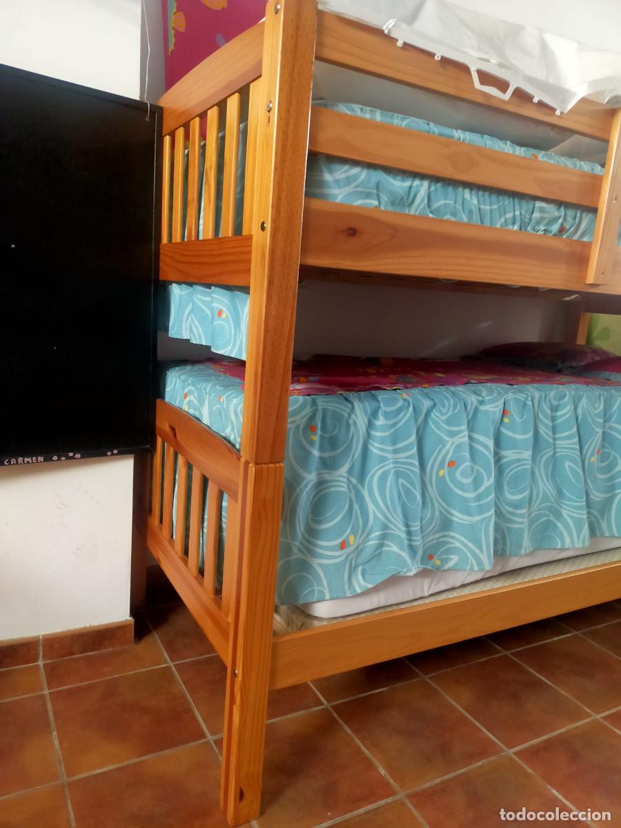 Segunda mano: Litera de pino - Madera maciza - Foto 4