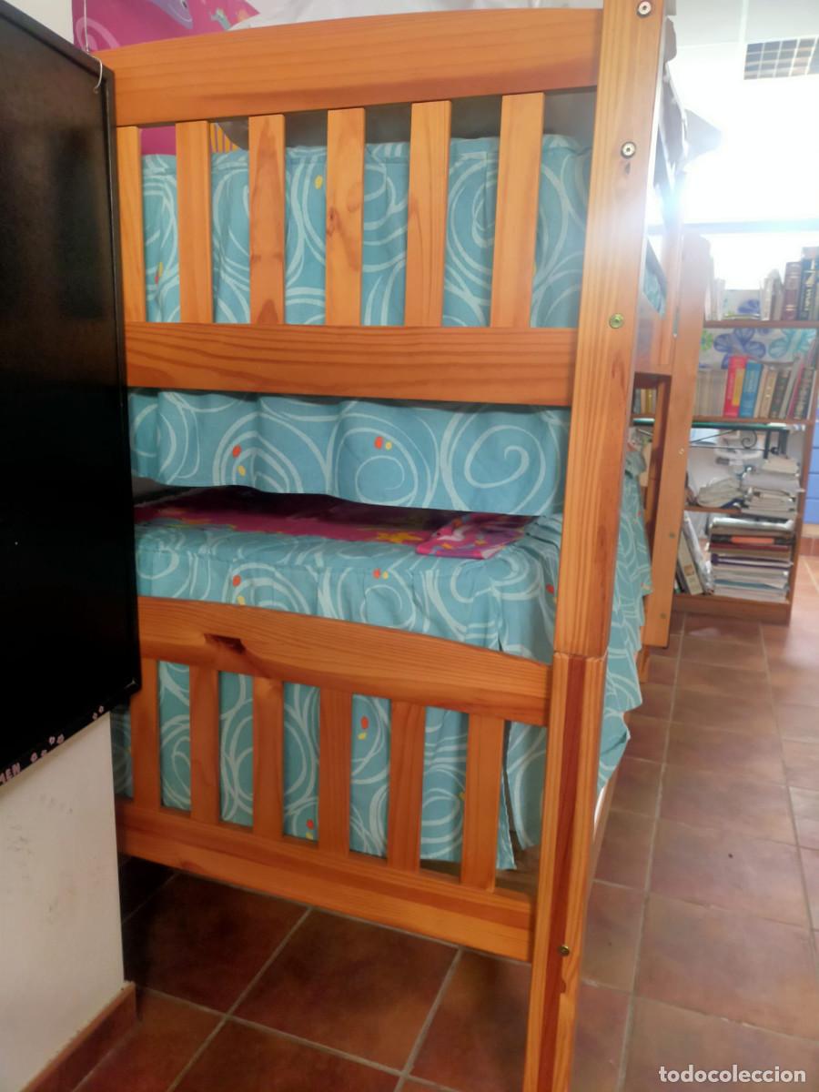 Segunda mano: Litera de pino - Madera maciza - Foto 5