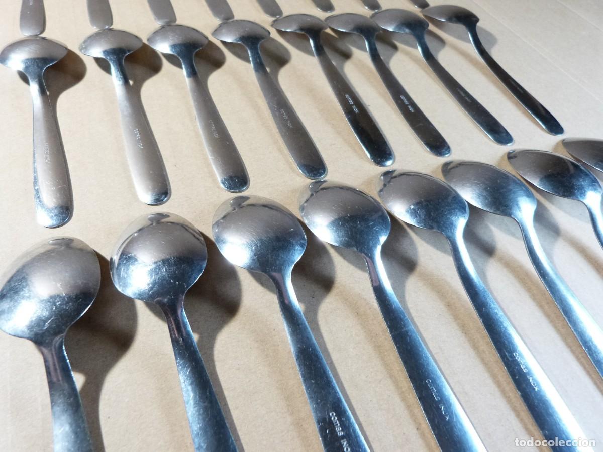 Segunda mano: Lote 24 cucharillas para postre Comas Inox - Foto 6