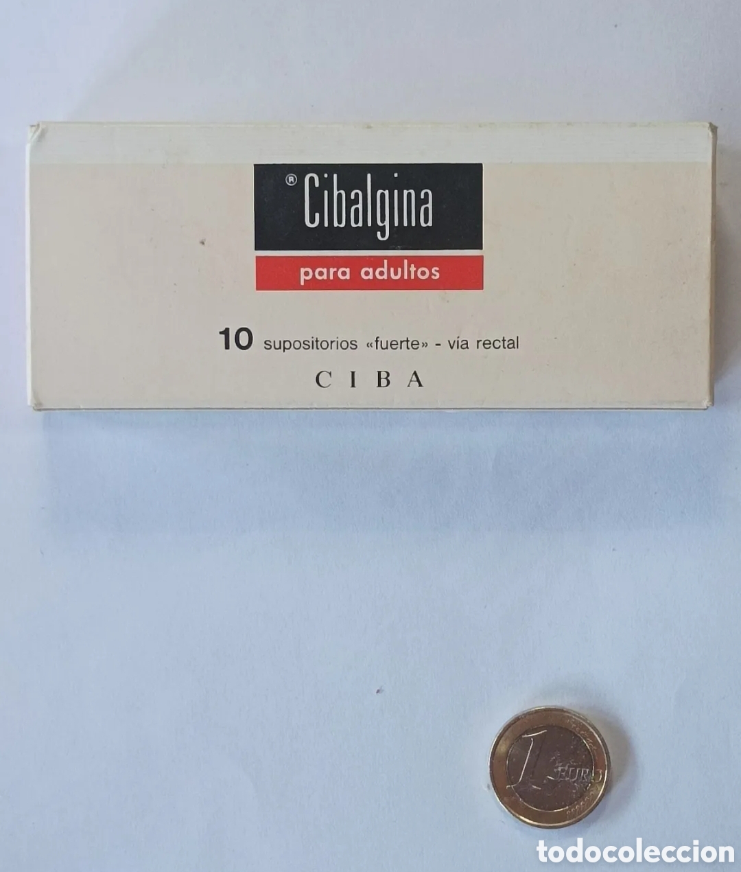 Segunda mano: CIBALGINA. CIBA. MEDICAMENTO ANTIGUO. VER FOTOS.