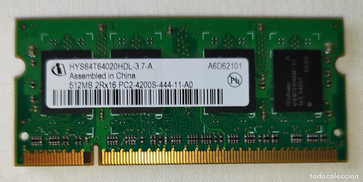 Segunda mano: INFORM&Aacute;TICA VINTAGE (8 M&Oacute;DULOS MEMORIA DDR SO-DIMM). - Foto 4