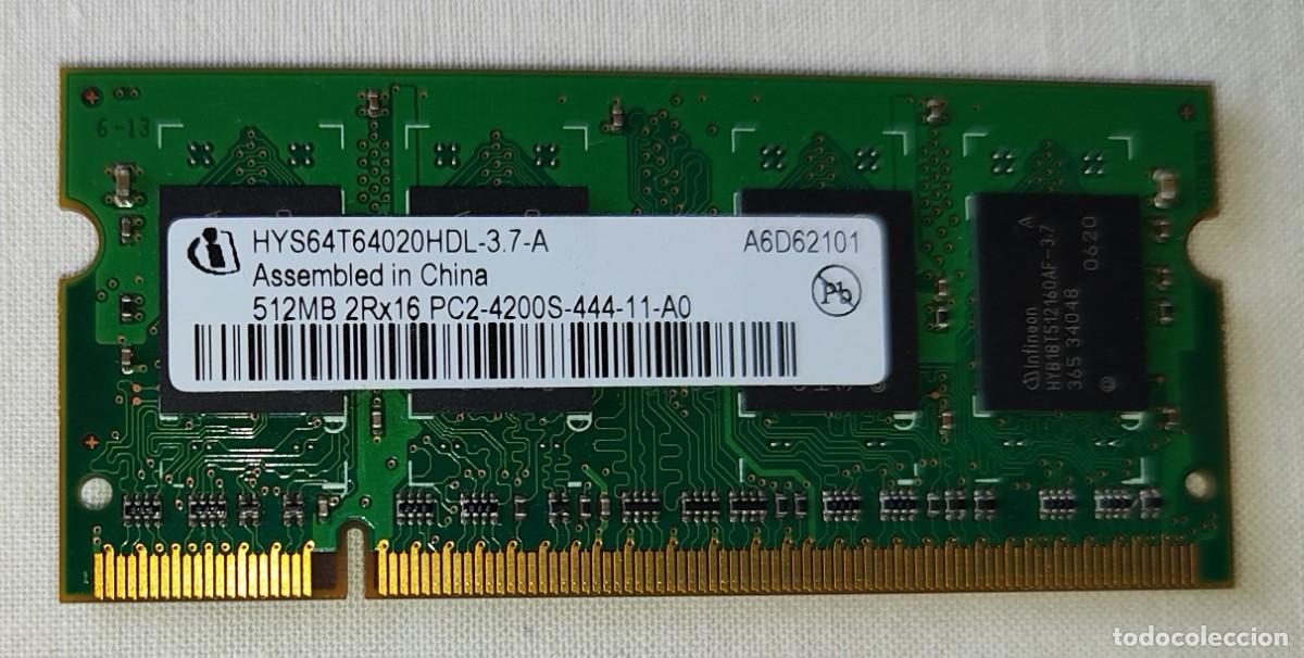 Segunda mano: INFORM&Aacute;TICA VINTAGE (8 M&Oacute;DULOS MEMORIA DDR SO-DIMM). - Foto 5