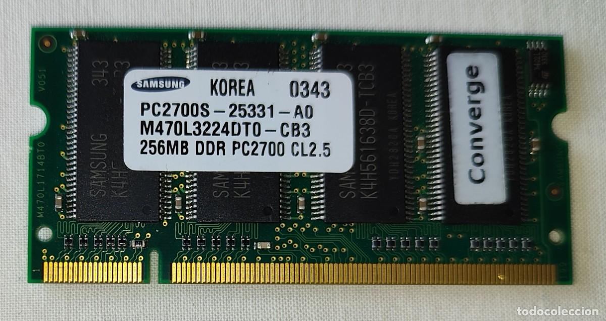 Segunda mano: INFORM&Aacute;TICA VINTAGE (8 M&Oacute;DULOS MEMORIA DDR SO-DIMM). - Foto 6