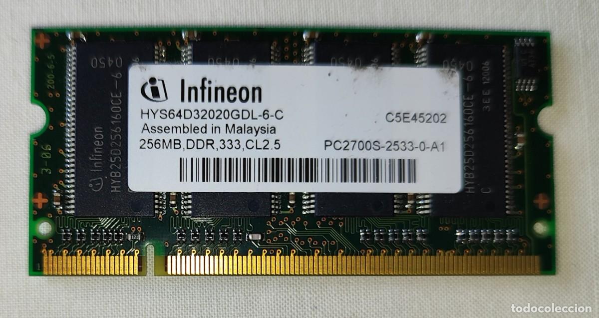 Segunda mano: INFORM&Aacute;TICA VINTAGE (8 M&Oacute;DULOS MEMORIA DDR SO-DIMM). - Foto 8
