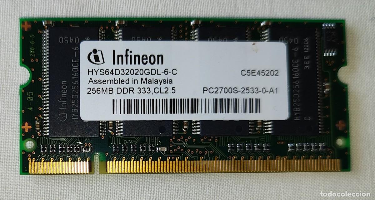 Segunda mano: INFORM&Aacute;TICA VINTAGE (8 M&Oacute;DULOS MEMORIA DDR SO-DIMM). - Foto 9