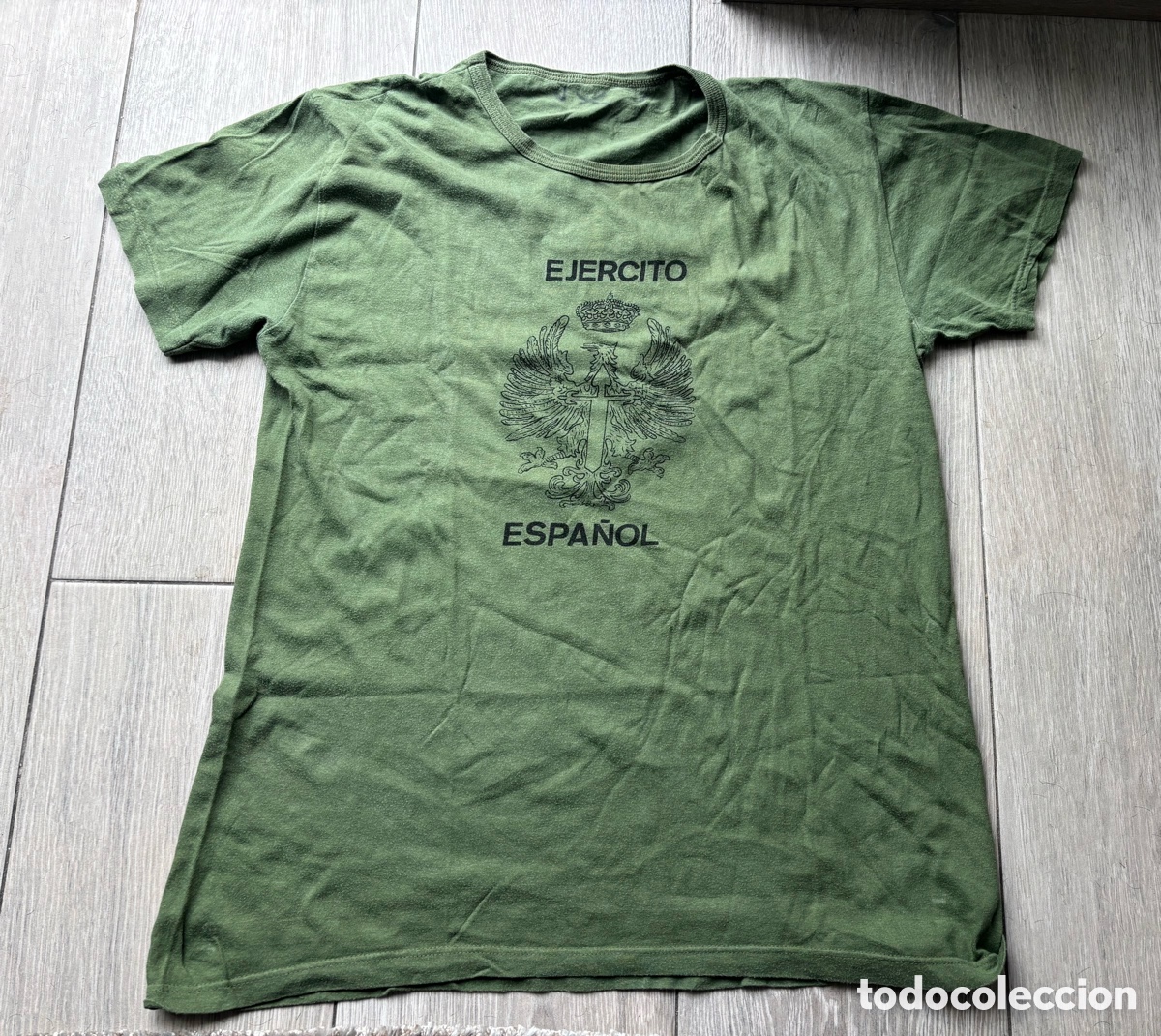 Segunda mano: Camiseta ej&eacute;rcito espa&ntilde;ol a&ntilde;os 90 talla grande