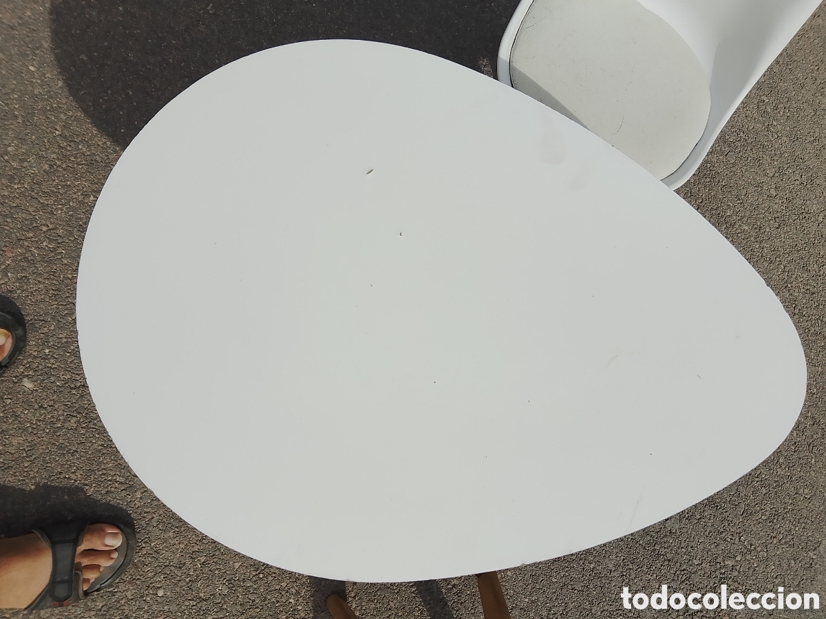 Segunda mano: MESA CON DOS SILLAS MADERA Y METAL - Foto 10