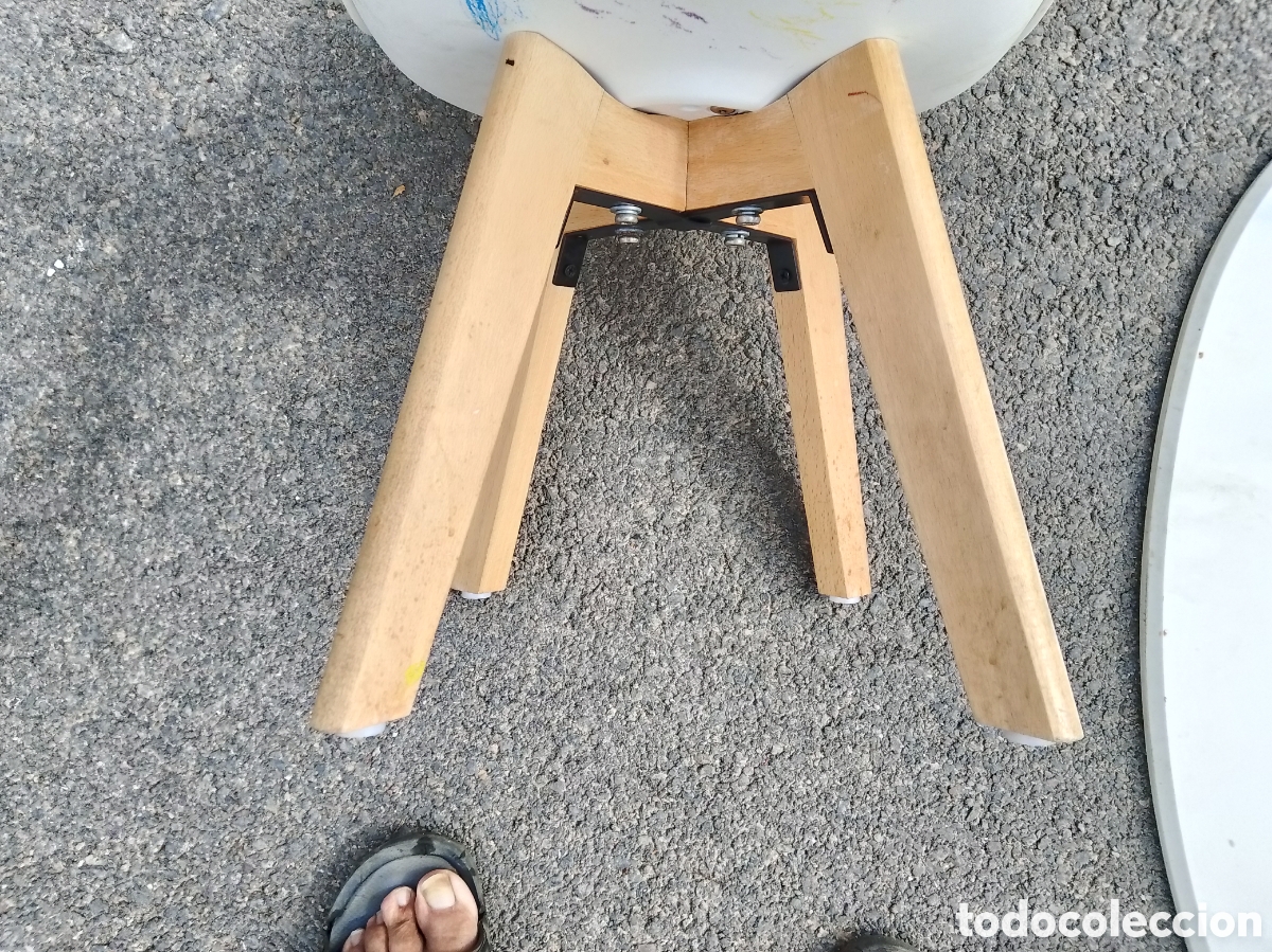 Segunda mano: MESA CON DOS SILLAS MADERA Y METAL - Foto 19