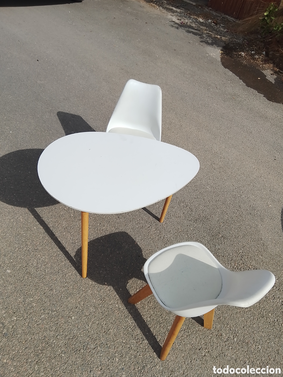 Segunda mano: MESA CON DOS SILLAS MADERA Y METAL - Foto 22