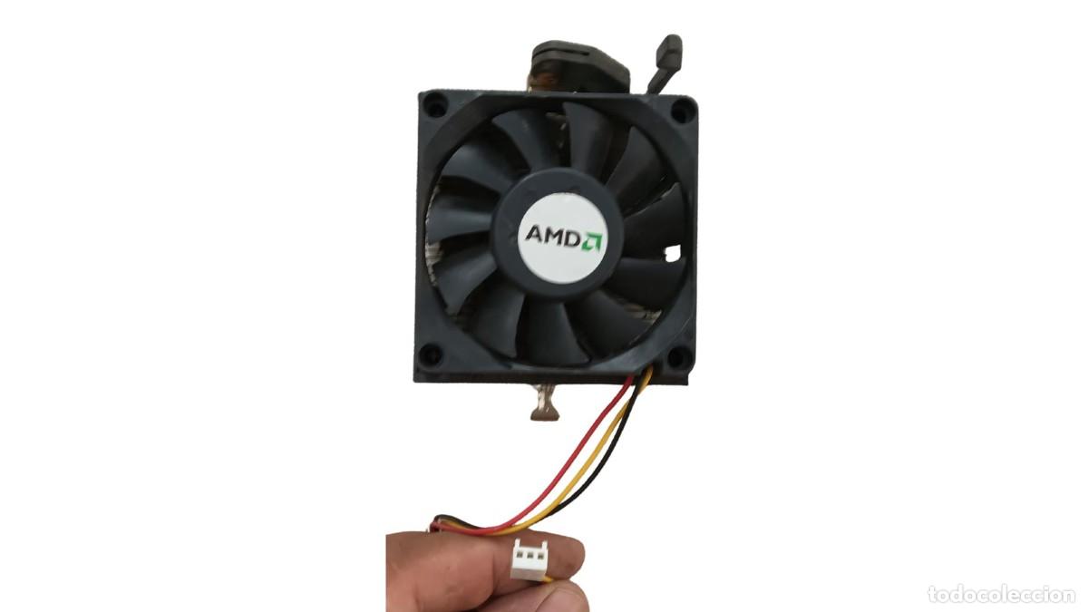 Segunda mano: DISIPADOR CON VENTILADOR AMD ORIGINAL (COOLER MASTER CMDK8-7I52D-A7-GP) - a&ntilde;os 2006-2008