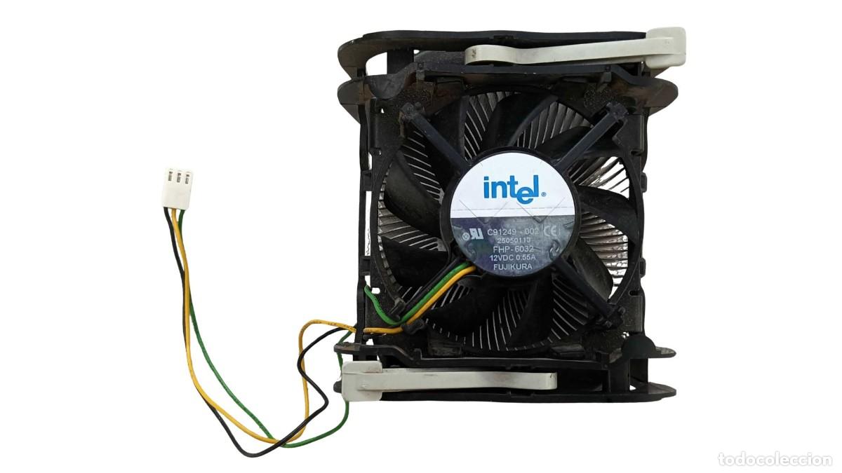 Segunda mano: DISIPADOR CON VENTILADOR INTEL ORIGINAL - - SOCKET 478 - PENTIUM 4 Y CELERON - A&Ntilde;OS 2003-2005