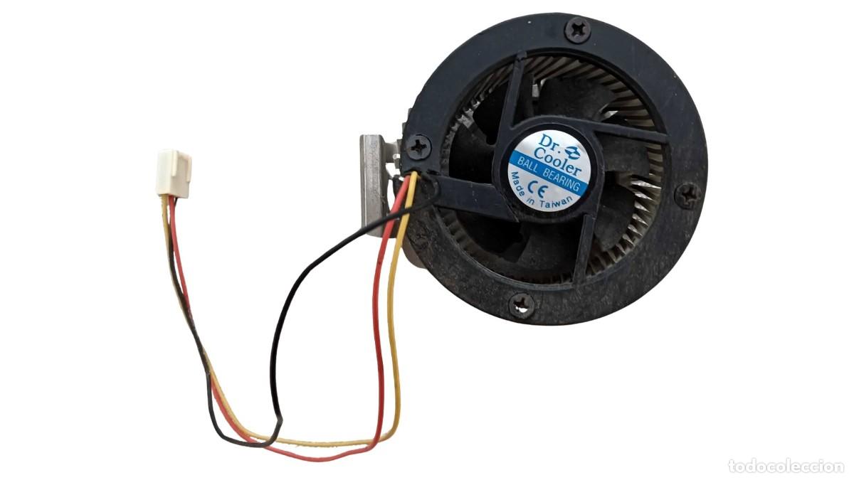 Segunda mano: DISIPADOR CIRCULAR CON VENTILADOR DR. COOLER &rdquo;BALL BEARING&rdquo; - SOCKET A / SOCKET 462 - ATHLON, ATHLON