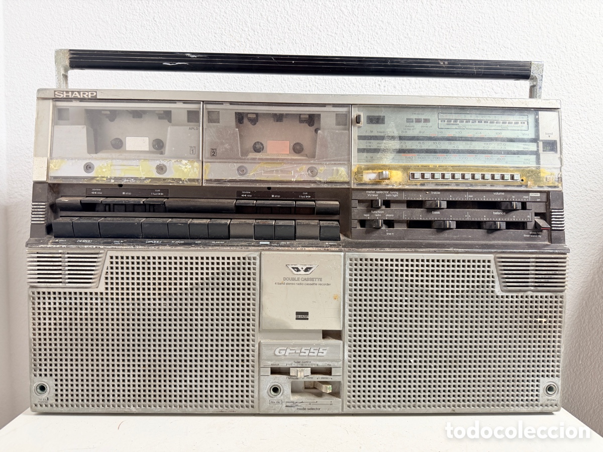 Segunda mano: Sharp GF-555 Boombox Japan Para Piezas o Desguace