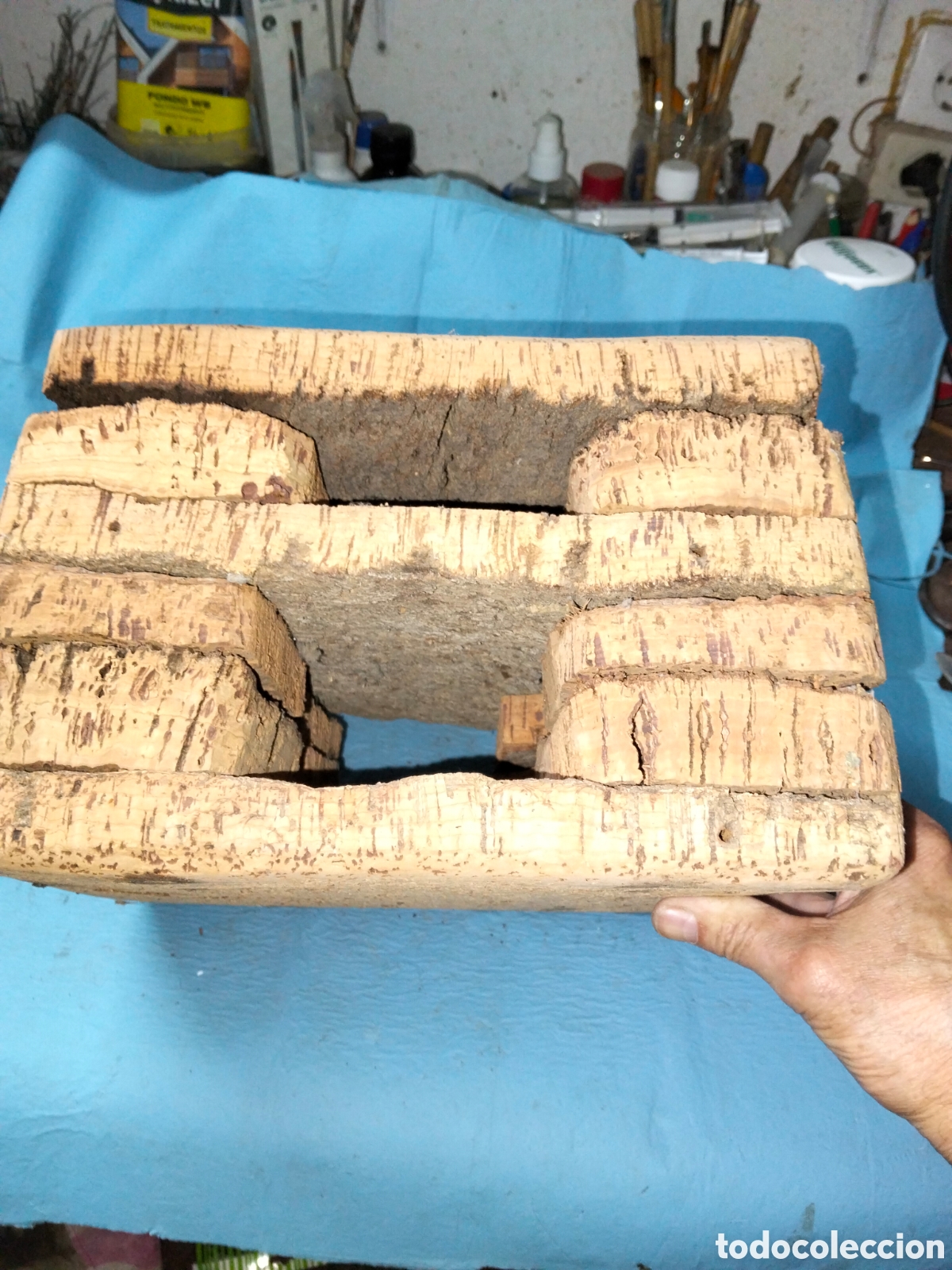 Segunda mano: BANCO DE CORCHO INTERESANTE - Foto 5
