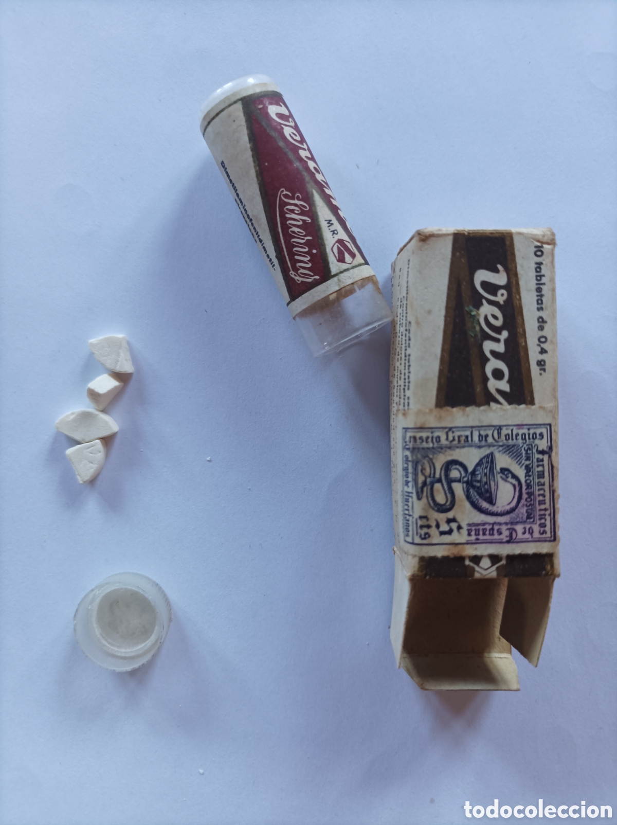 Segunda mano: VERAMON. SCHERING. MEDICAMENTO ANTIGUO. - Foto 4