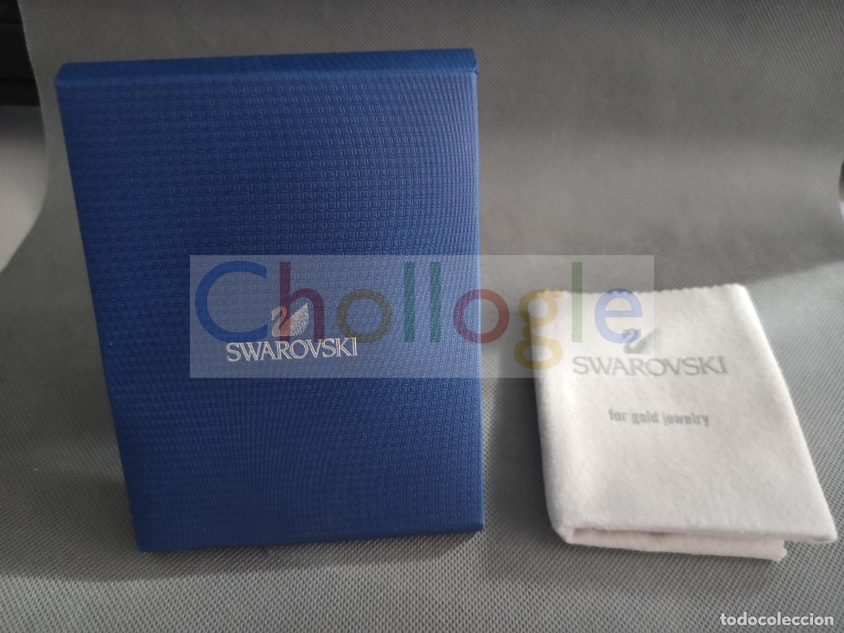 Segunda mano: Swarovski estuche azul con gamuza original