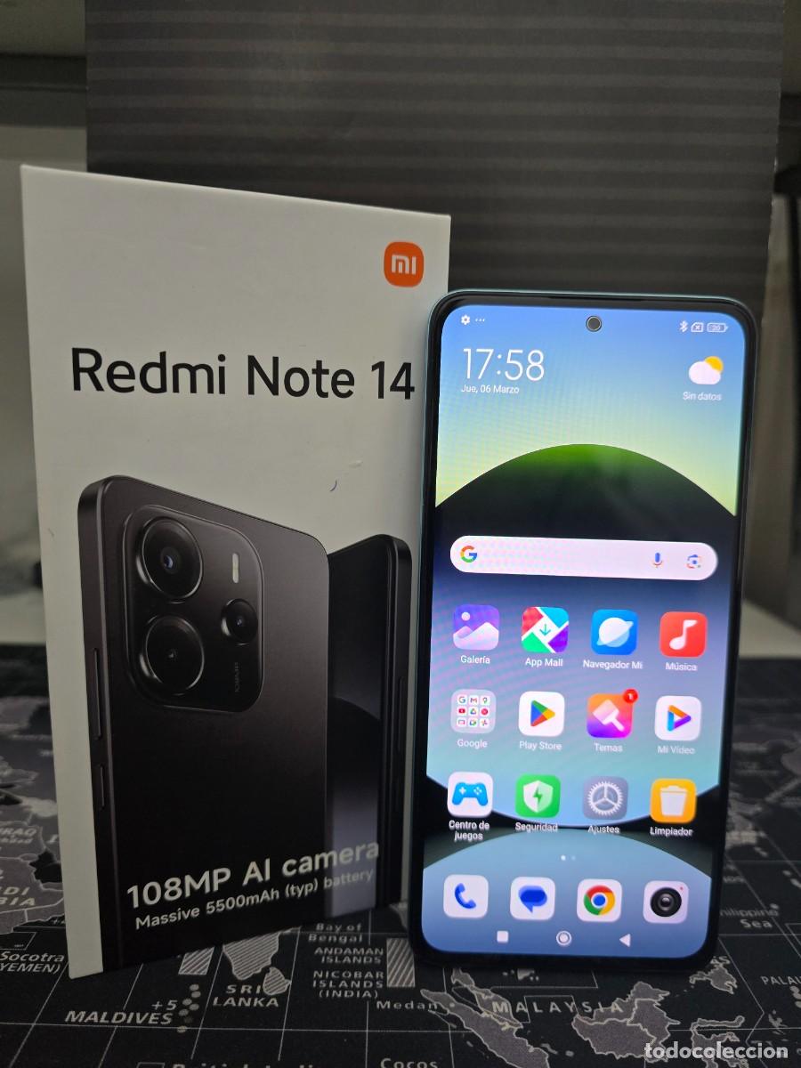 Segunda mano: Xiaomi Redmi Note 14 4G 8GB/128GB Azul Grado A