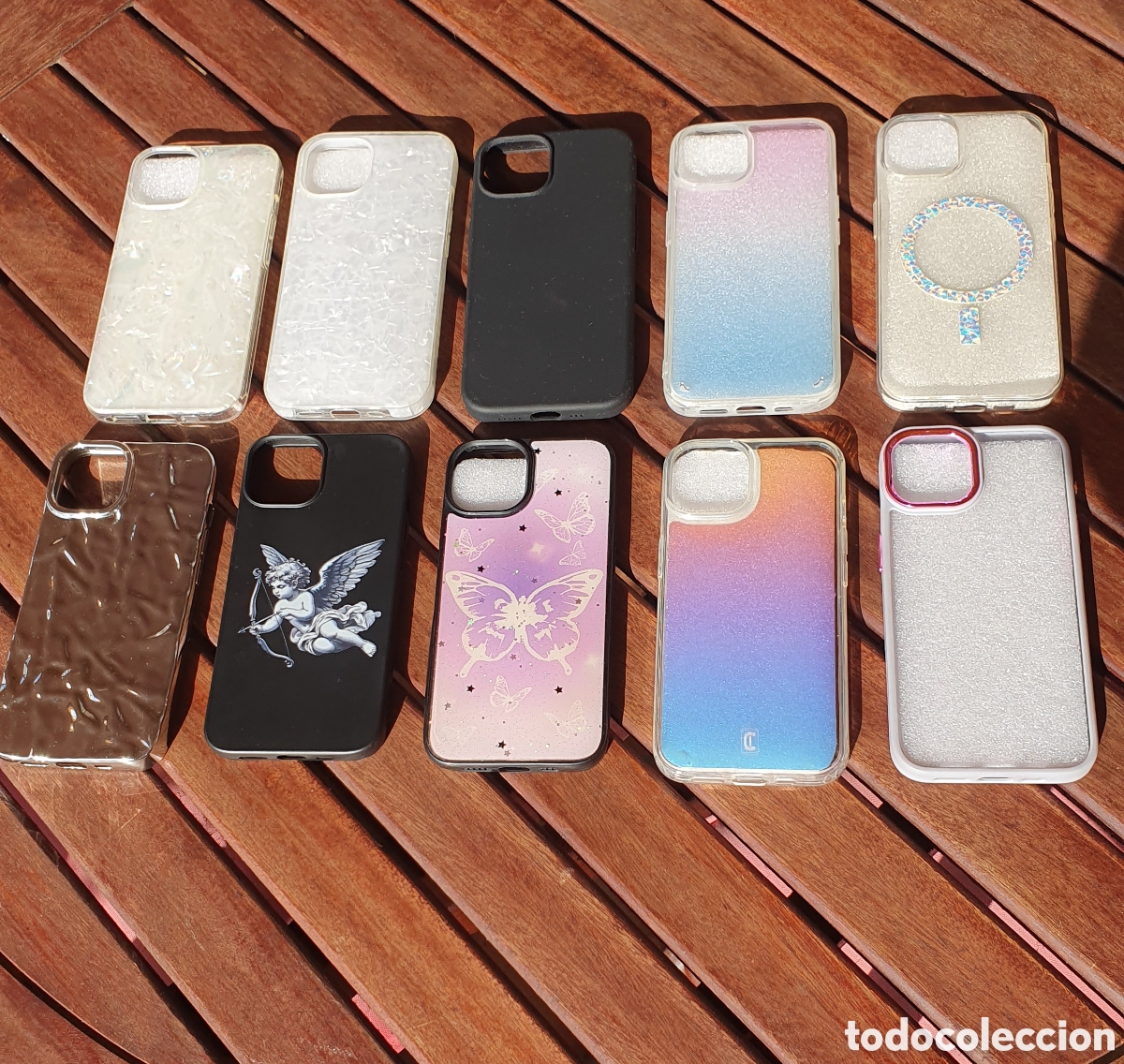 Segunda mano: Pack de 10 fundas para iPhone 13 y iPhone 14 - Foto 1