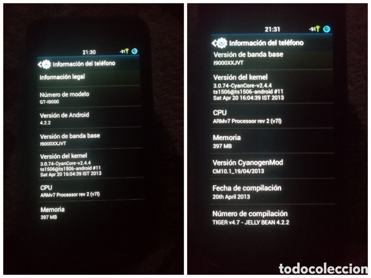 Segunda mano: Samsung Galaxy S GT-I9000 Retro - Foto 5