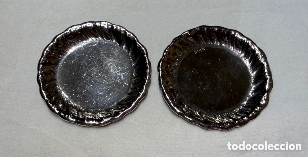 Segunda mano: Platillos alpaca decorativos - Foto 1