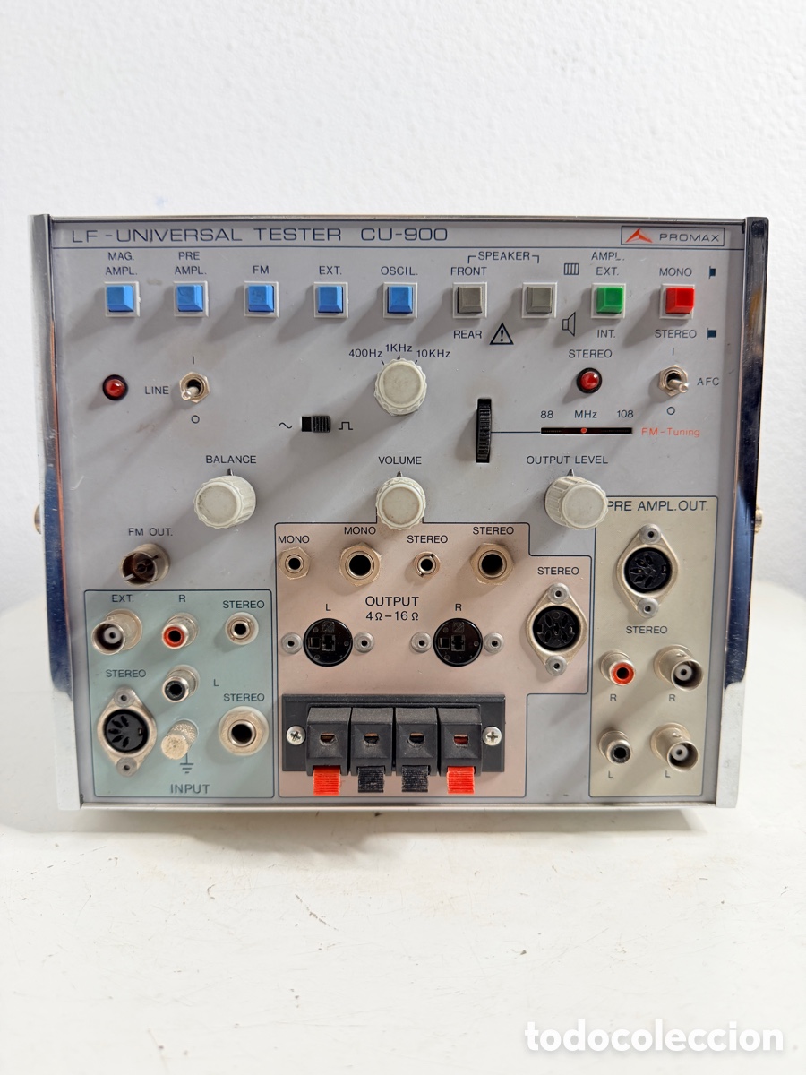 Segunda mano: LF-Universal Tester CU-900 de la marca Promax Sin Comprobar