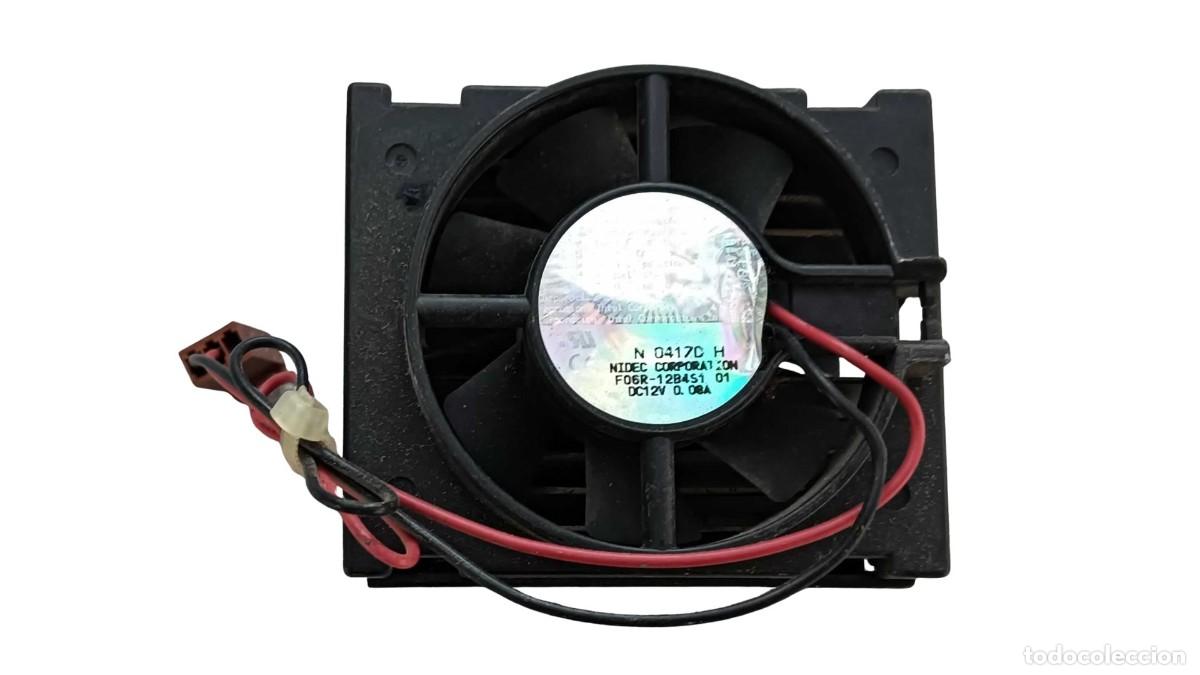 Segunda mano: DISIPADOR CON VENTILADOR NIDEC F06R-12B4S1 - SOCKET 370 - PENTIUM III Y CELERON