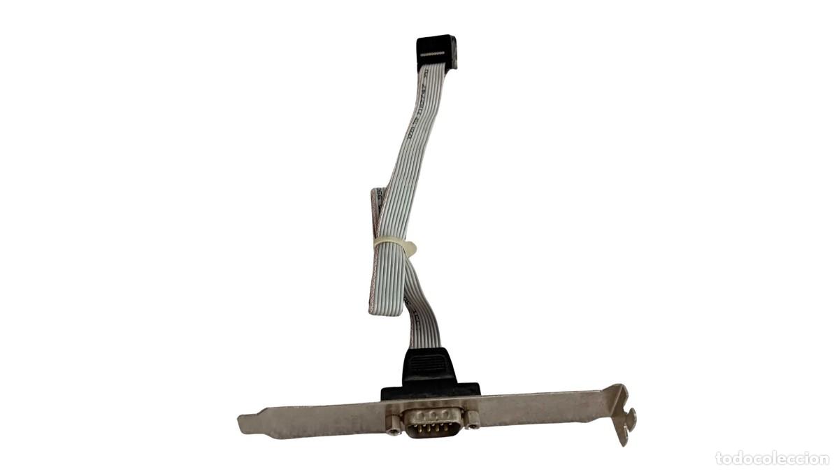 Segunda mano: ADAPTADOR PUERTO SERIE COM RS-232 DB9 MACHO - &Eacute;POCA 1998-2008