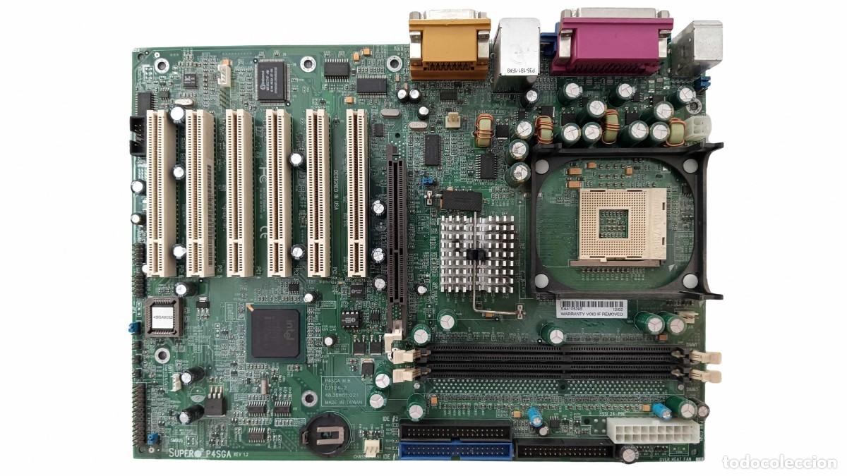 Segunda mano: PLACA BASE SUPERMICRO P4SGA REV. 1.2 - SOCKET 478 - PENTIUM 4 / CELERON - &Eacute;POCA 2002 - Foto 1